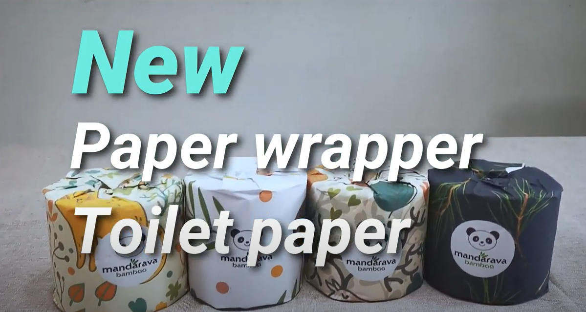 New paper wrapper toilet paper products，Packaging design, product material, specifications can be customized