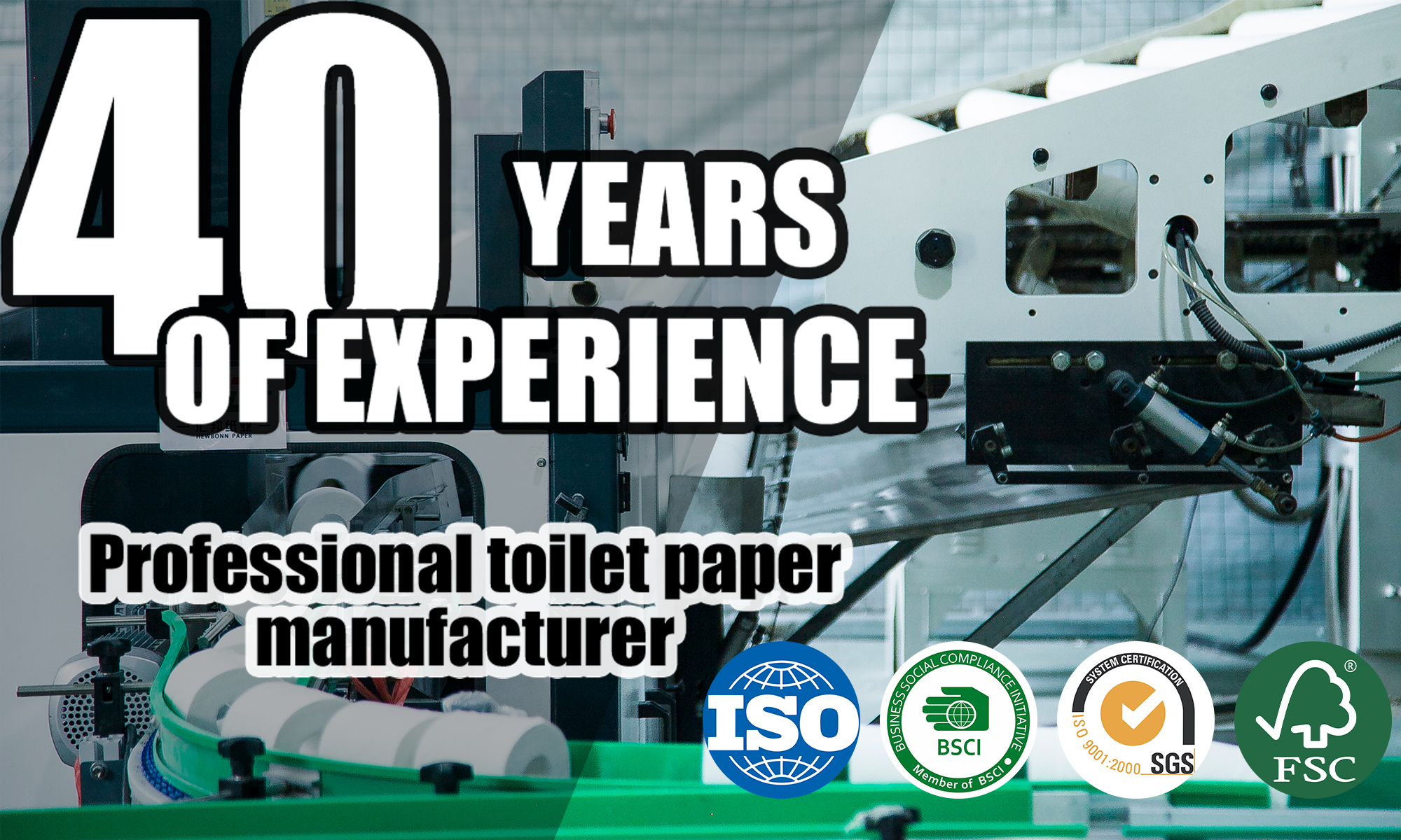 Professional facial tissue manufacturer, automated facial tissue production line