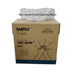 High quality Embossing Disposable Nonwoven Kitchen Cleansing Wipes