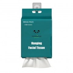 Wall Hung tissue paper soft pack Hanging facial tissue