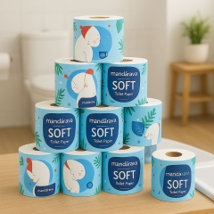 toilet tissue manufacturer cheap bamboo pulp toilet paper wholesale