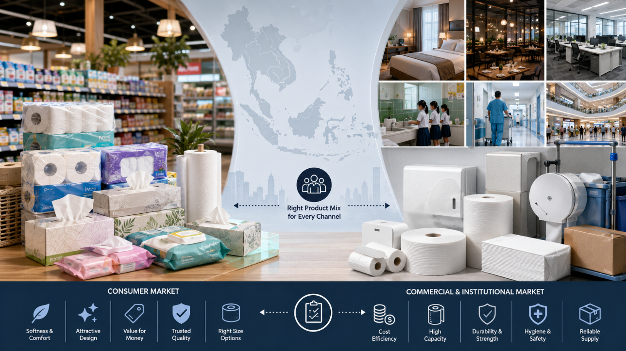 Tissue Paper Product Analysis for Southeast Asia Market | Hewbonn Paper