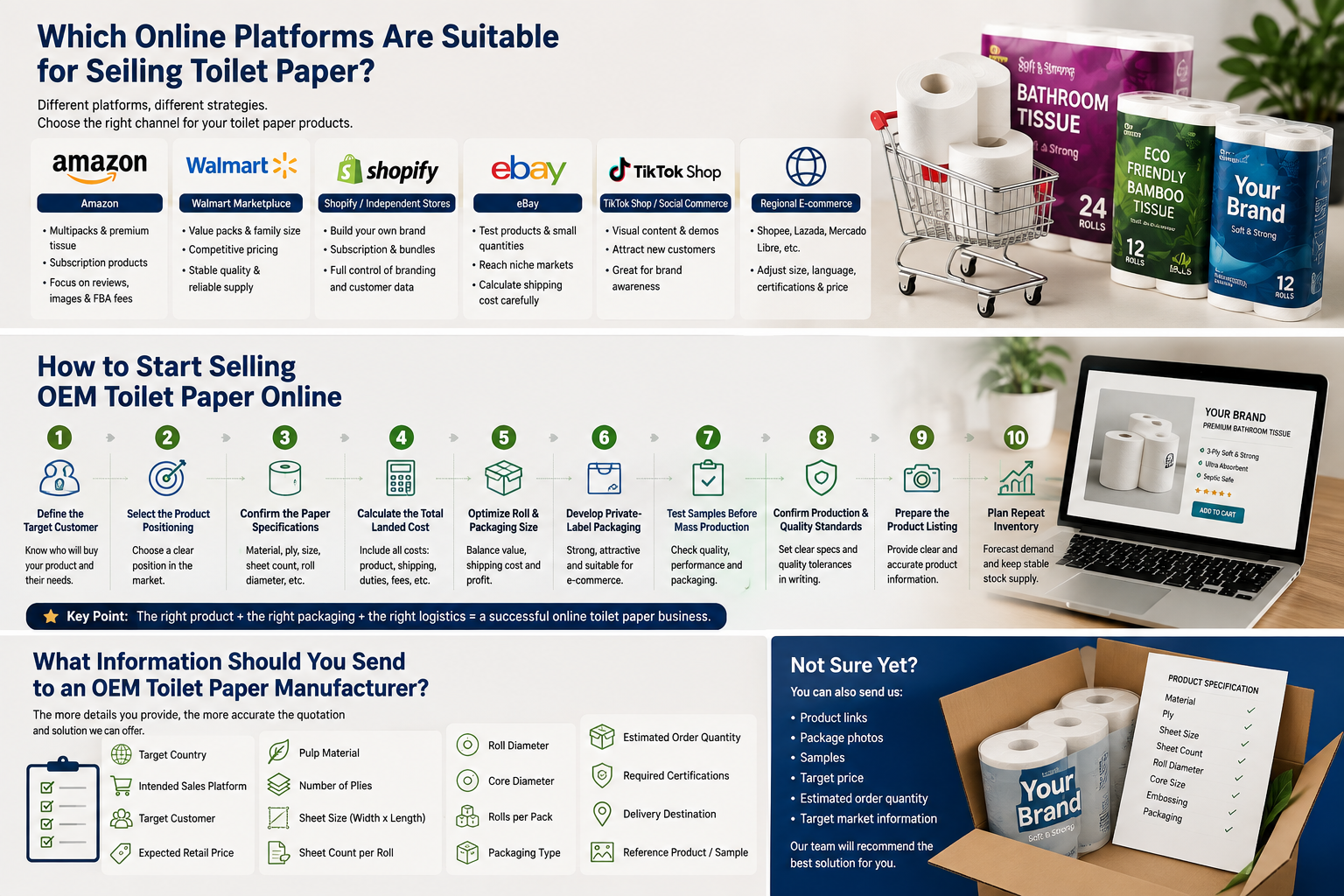 Start Your Own Toilet Paper Brand: OEM Guide for Online Sellers